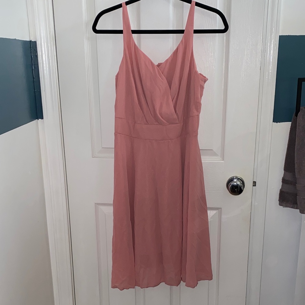 Chic Sleeveless Mini Dress w/pockets